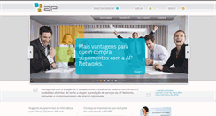 Desktop Screenshot of apnetworks.com.br